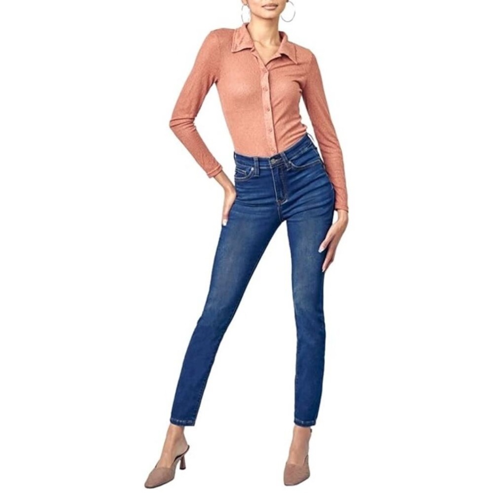 KanCan High Rise Blue Jeans